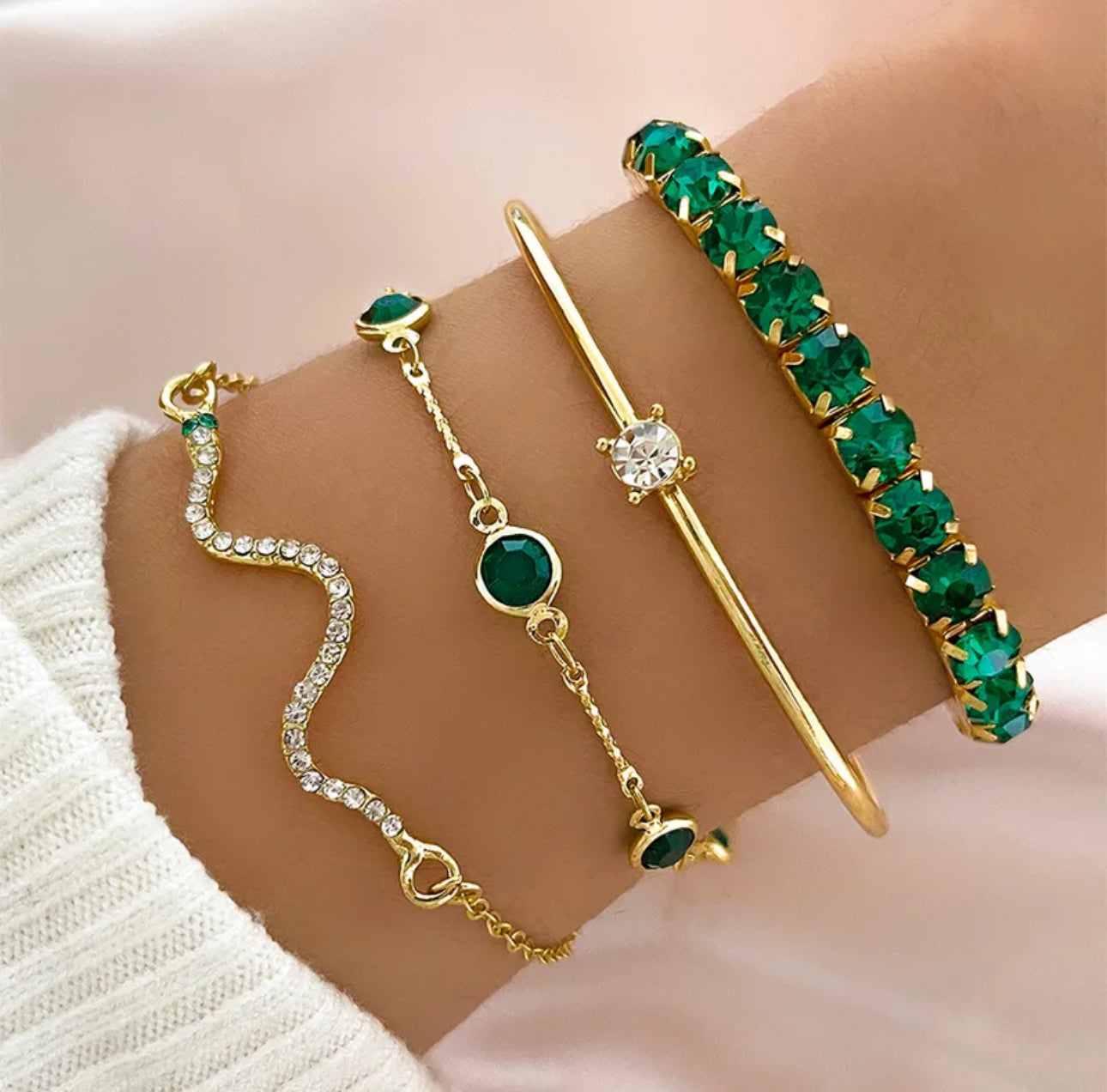 Pulsera de fantasía fina