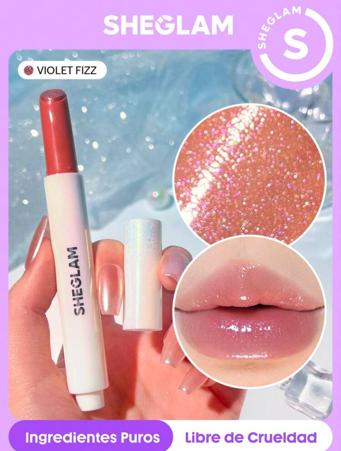 POUT-PERFECT LIP PLUMPER- VIOLET FIZZ