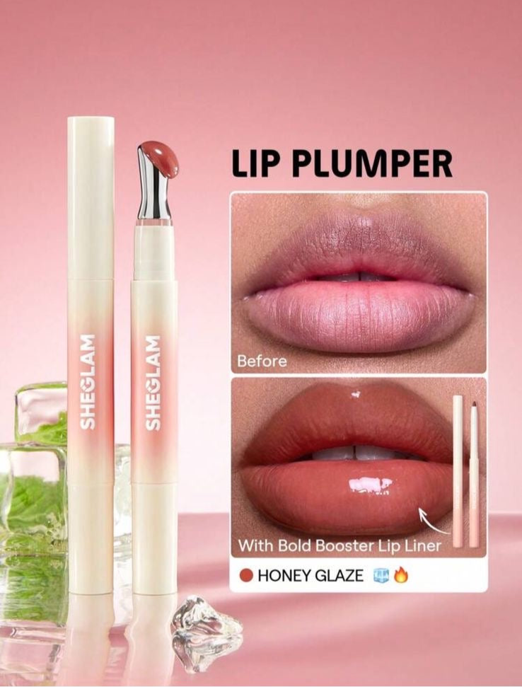 SHEGLAM LIP PLUMPER WHTH BOLD BOOSTER LIP LINER💋✨