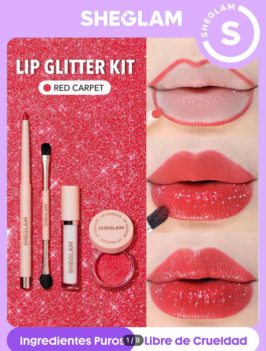 SHEGLAM LIP GLITTER KIT💋✨