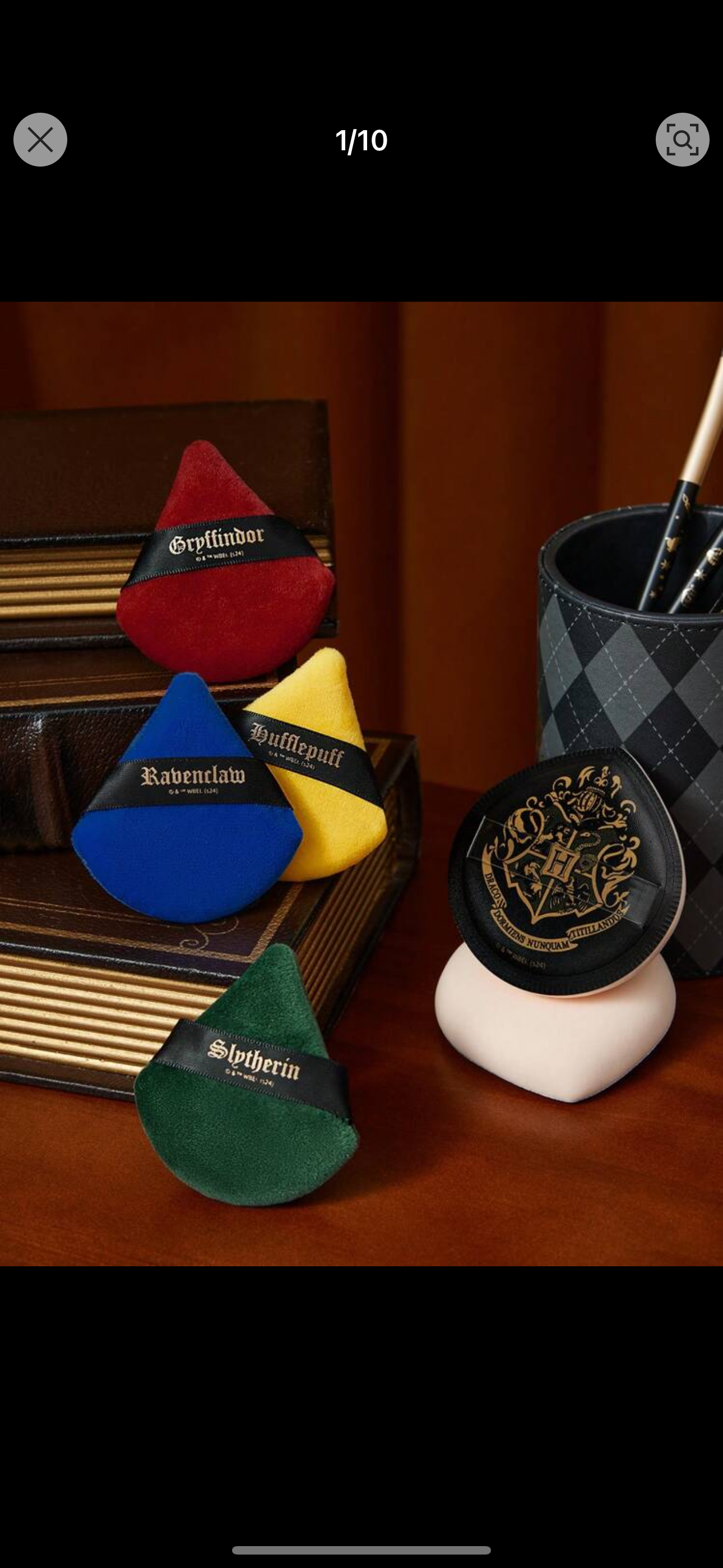 BORLAS DE MAQUILLAJE/HARRY POTTER