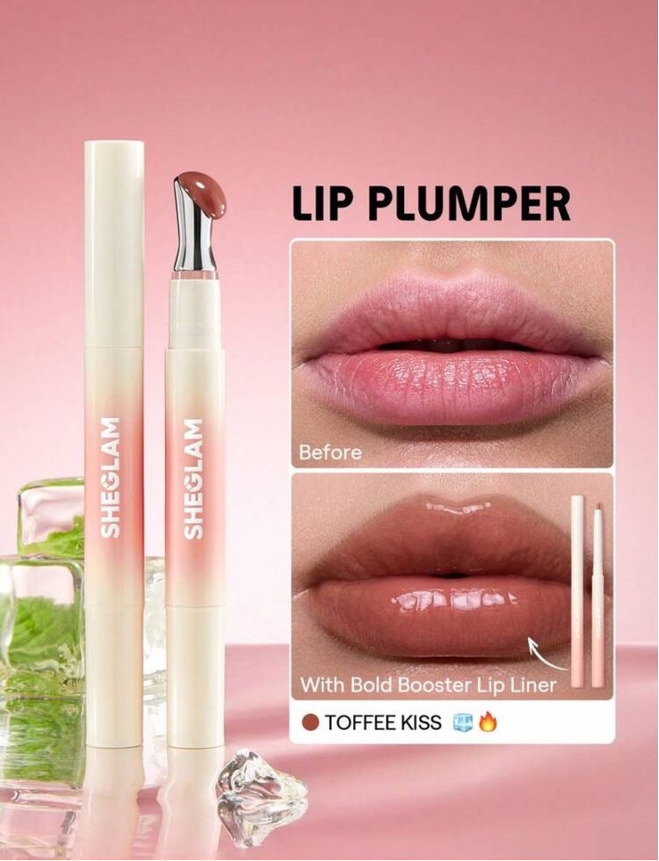 SHEGLAM LIP PLUMPER WITH BOLD BOOSTER LIP LINER💋