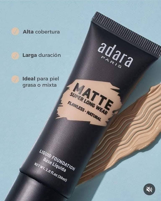 BASE DE MAQUILLAJE MATTE TONO GOLDEN