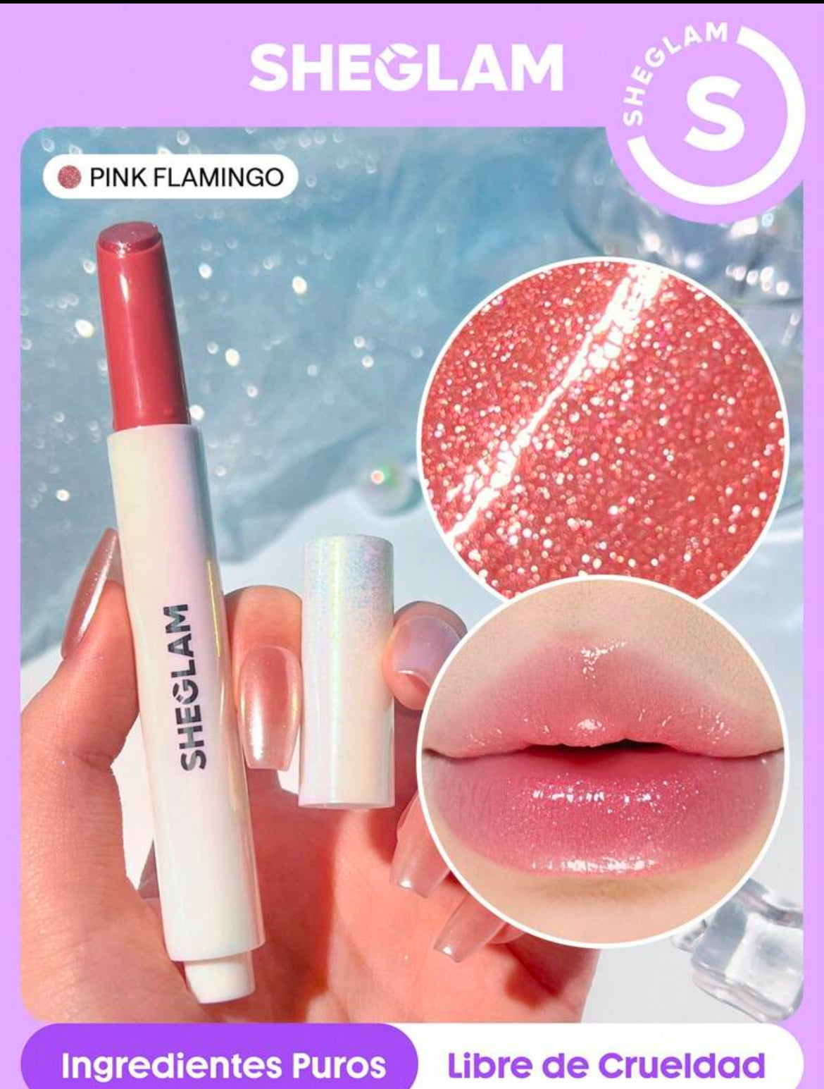 POUT-PERFECT LIP PLUMPER- PINK FLAMIMGO