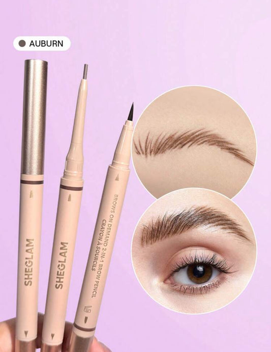 Lápiz de cejas 2 en 1 Brows On Demand -