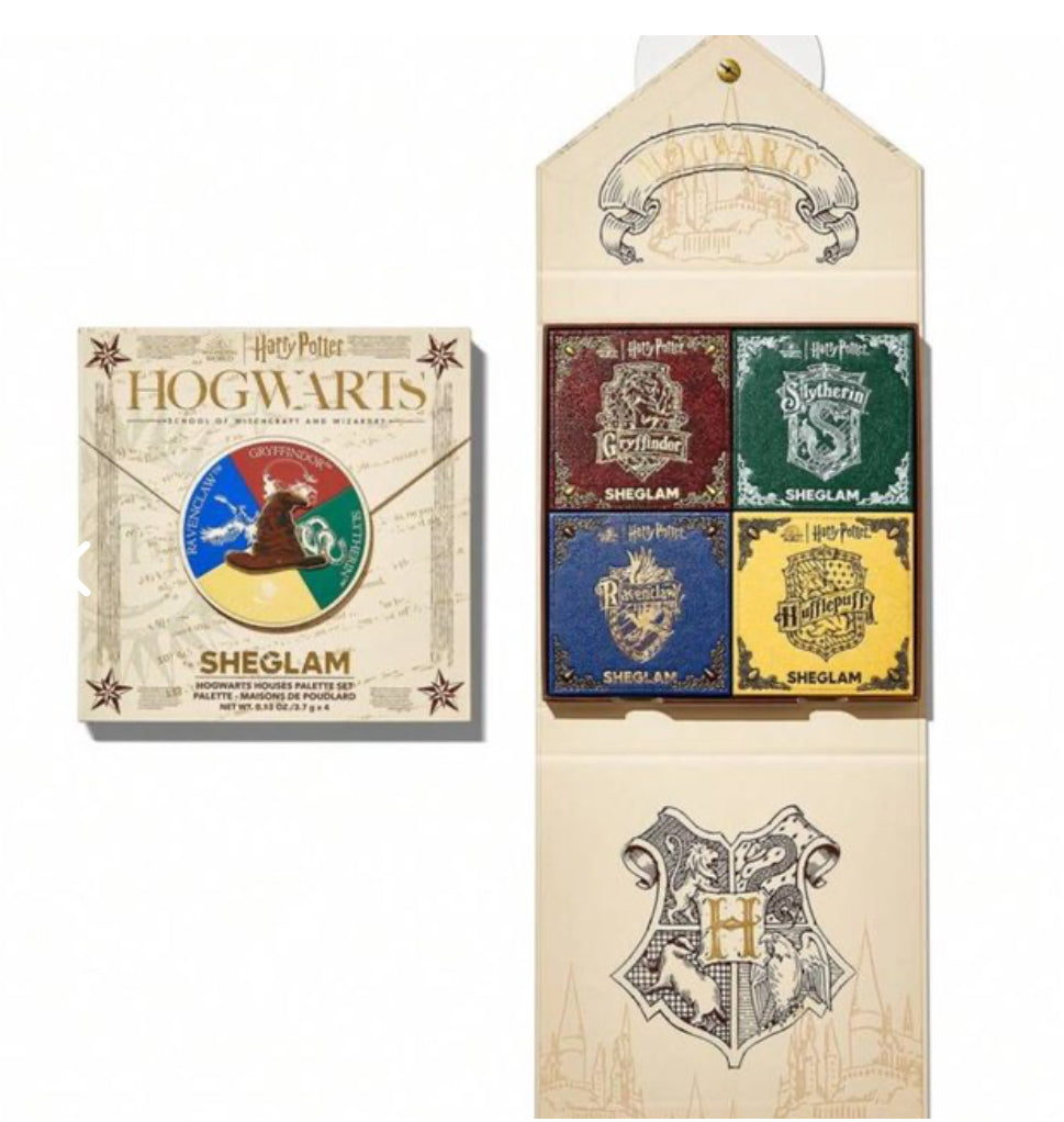 HARRY POTTER X SHEGLAM Juego de paletas de casas de Hogwarts